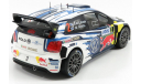 VOLKSWAGEN POLO R WRC TEAM VOLKSWAGEN MOTORSPORT RED BULL #2 RALLY TOUR DE CORSE 2016 J.M.LATVALA / M.ANTILLA, масштабная модель, IXO Rally (серии RAC, RAM), 1:18, 1/18