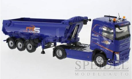 Volvo FH 4, Schubel, Kippmulden-trailer, масштабная модель, Eligor, 1:43, 1/43