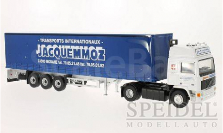 Volvo F12 Cargo Bull, TPS Jacquemmoz, масштабная модель, Eligor, scale43