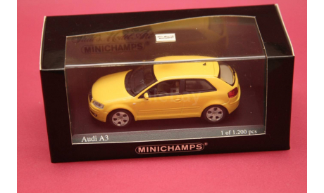 AUDI A3, масштабная модель, Minichamps, 1:43, 1/43