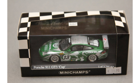 porsche 911 GT3 # 13 Cup, масштабная модель, Minichamps, 1:43, 1/43