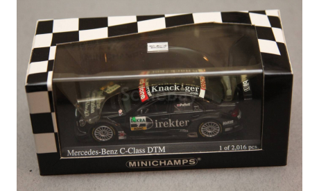 ​mercedes benz C #7 Team AMG, масштабная модель, Mercedes-Benz, Minichamps, 1:43, 1/43