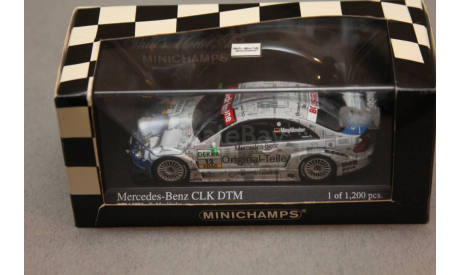 ​mercedes benz CLK #12 Team Original- Teile, масштабная модель, Mercedes-Benz, Minichamps, 1:43, 1/43