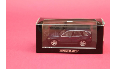 ​bmw x5  4.4i, масштабная модель, Minichamps, 1:43, 1/43