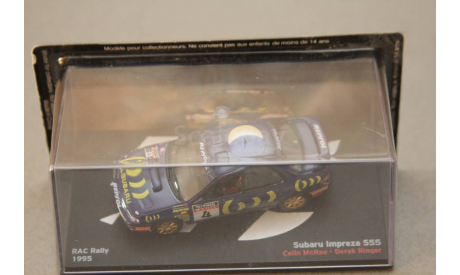 Subaru IMPREZA #4 WINNER RALLY RAC 1995, масштабная модель, Altaya Rally, scale43