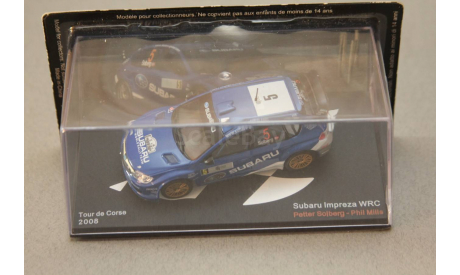 SUBARU  IMPREZA WRC # 5 RALLY TOUR DE CORSE 2008, масштабная модель, Altaya Rally, scale43