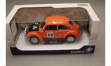 VOLKSWAGEN BEETLE SCCA TEAM SPORT CAR CLUB OF AMERICA #29 RALLY SCCA 1980, масштабная модель, Solido, scale18