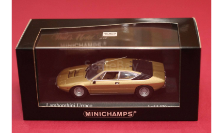 Lamborghini Urraco, редкая масштабная модель, Minichamps, 1:43, 1/43