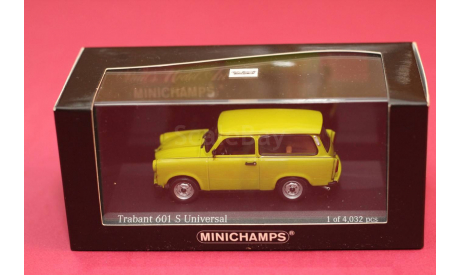 ​Trabant 601S Universal, редкая масштабная модель, Minichamps, 1:43, 1/43