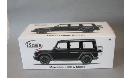 MERCEDES BENZ G-CLASS (W463) 2015, масштабная модель, Mercedes-Benz, iScale, scale18