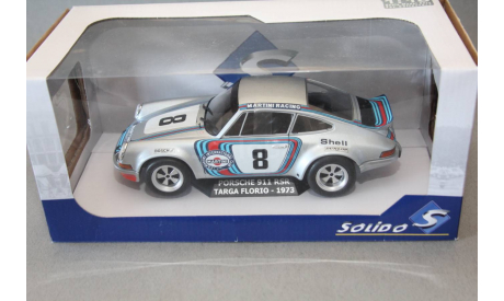 PORSCHE  911 CARRERA RSR MARTINI RACING #8 COUPE, масштабная модель, Solido, scale18