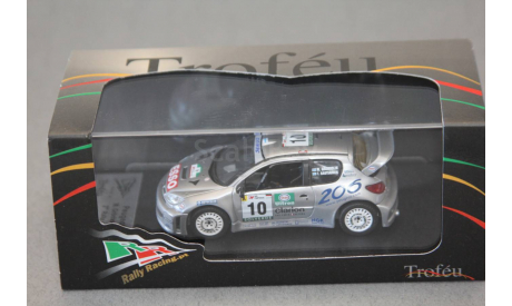 PEUGEOT  206 WRC # 10 2nd RALLY PORTUGAL 2000 M.GRONHOLM / T.RAUTIAINEN, масштабная модель, Trofeu, 1:43, 1/43