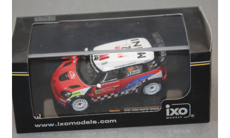 MINI  COOPER JOHN WORKS # 52 7th RALLY MONTECARLO 2012, масштабная модель, Mini Cooper, IXO Rally (серии RAC, RAM), scale43