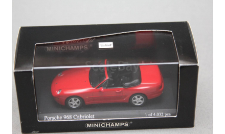 ​Porsche 968 Cabriolet, масштабная модель, Minichamps, 1:43, 1/43