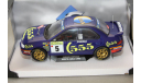 SUBARU IMPREZA 555 #5 WINNER RALLY MONTECARLO 1995, масштабная модель, Solido, scale18