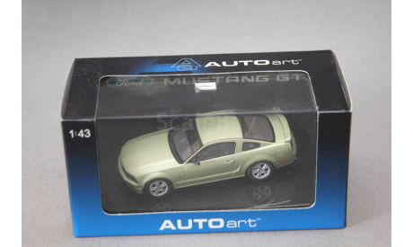 Ford Mustang GT 2005, редкая масштабная модель, Autoart, 1:43, 1/43