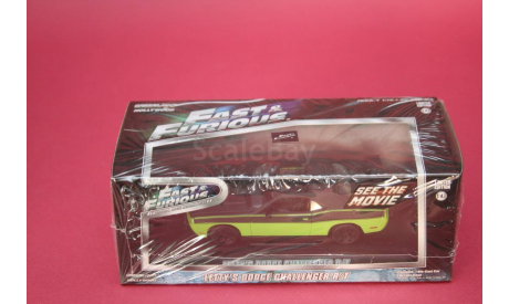 Dodge Challenger R/T, масштабная модель, Greenlight Collectibles, scale43