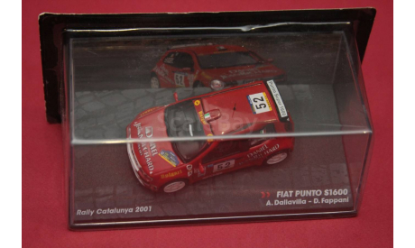 FIAT PUNTO S1600 #52, масштабная модель, Altaya Rally, 1:43, 1/43