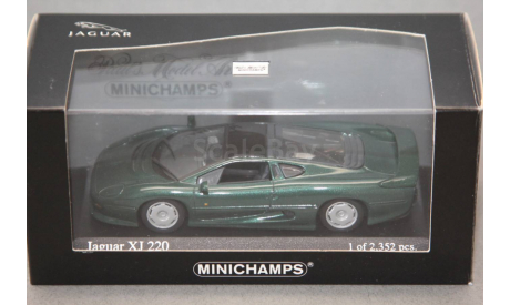 ​Jaguar Xj 220, масштабная модель, Minichamps, scale43