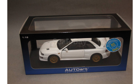 SUBARU IMPREZA 22b STi, редкая масштабная модель, Autoart, 1:18, 1/18