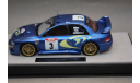 SUBARU IMPREZA S4 WRC #3 RALLY TOUR DE CORSE 1998, редкая масштабная модель, TOPMARQUES, scale18