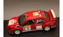 Mitsubishi Lancer EVO VII WRC #7 rally Monte Carlo 2002, редкая масштабная модель, Autoart, 1:18, 1/18