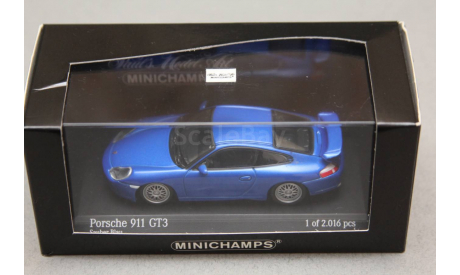 ​porsche 911 GT3, масштабная модель, Minichamps, 1:43, 1/43