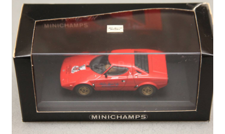 Lancia Stratos, редкая масштабная модель, Minichamps, scale43