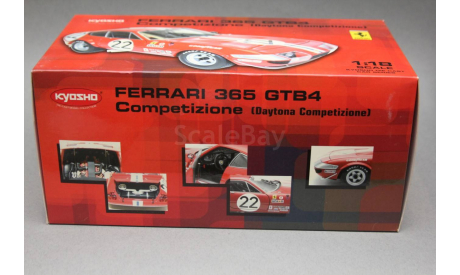 ​Ferrari 365 GTB4 #22   Competizione, масштабная модель, Kyosho, 1:18, 1/18