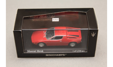 Maserati Merak, редкая масштабная модель, 1:43, 1/43