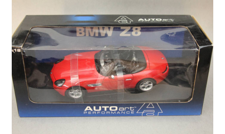 ​BMW Z8, масштабная модель, Autoart, 1:18, 1/18