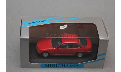 bmw 3 coupe, редкая масштабная модель, Minichamps, scale43