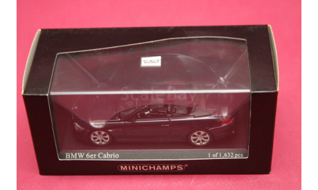 BMW 6 (E63) Cabriolet, масштабная модель, Minichamps, 1:43, 1/43