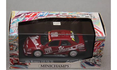 Alfa Romeo 155 v6 TI Team Schubel #11 DTM 1994, масштабная модель, Minichamps, scale43