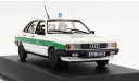 Audi 80 polizei 1/43 Norev, масштабная модель, scale43