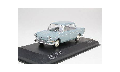 BMW 700ls blue 1/43 Minichamps, масштабная модель, scale43