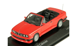 BMW M3 cabrio E30 red 1/43 Minichamps