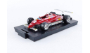 Ferrari 126C2 F1 GP Long Beach 1982 Villeneuve 1/43 Brumm, масштабная модель, scale43