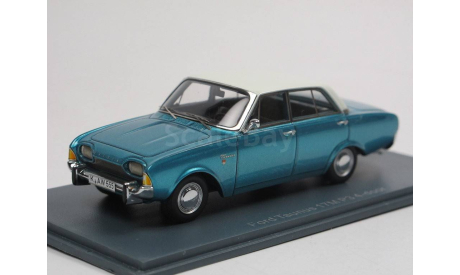 Ford Taunus P3 17M blue 1/43 Neo, масштабная модель, Neo Scale Models, scale43