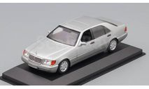 Mercedes-Benz 600SEL W140 silver 1:43 Maxichamps, масштабная модель, Minichamps, scale43