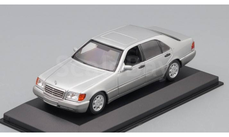 Mercedes-Benz 600SEL W140 silver 1:43 Maxichamps, масштабная модель, Minichamps, scale43