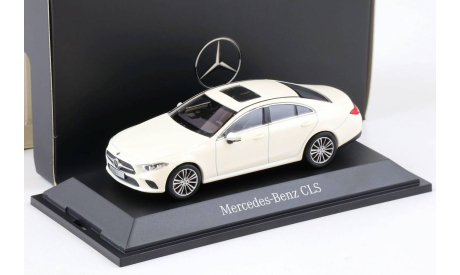 Mercedes-Benz CLS C257 white 1/43 Norev, масштабная модель, scale43