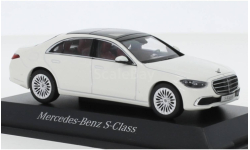 Mercedes-Benz S-class V223 white 1/43 Herpa