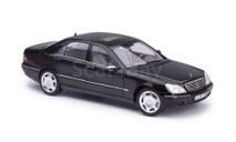 Mercedes-Benz S600 W220 black 1/18 Norev, масштабная модель, scale18