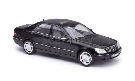 Mercedes-Benz S600 W220 black 1/18 Norev, масштабная модель, scale18