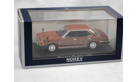 Nissan Cedric 430 brown 1:43 Norev, масштабная модель, scale43