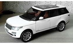 Range Rover Year 2013 white 1:18 Welly GTA