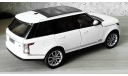 Range Rover Year 2013 white 1:18 Welly GTA, масштабная модель, scale18, GT Autos