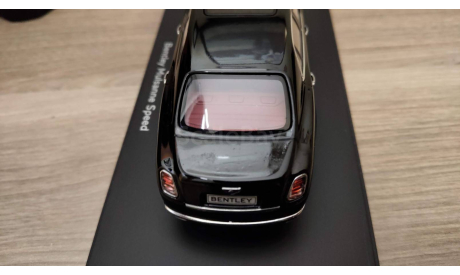 Bentley Mulsanne Speed 2014 Onyx Black 1:43 Kyosho, масштабная модель, scale43