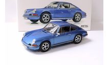 Porsche 911 S Coupe 1973 blue 1/18 Schuco, масштабная модель, 1:18